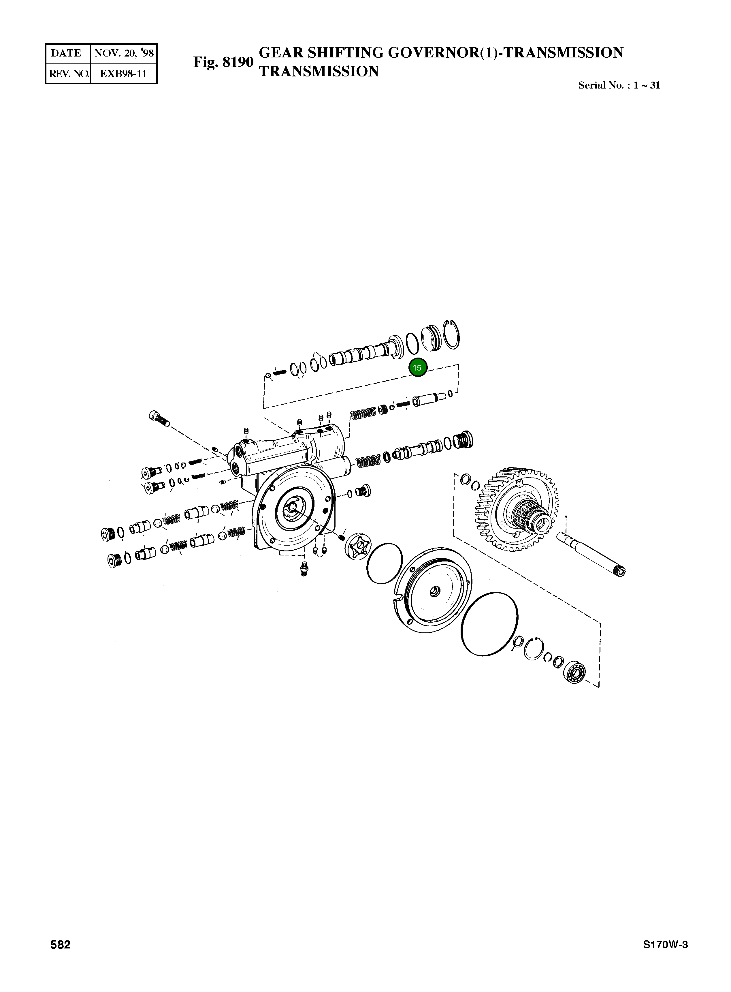 Кольцо уплотнительное (O-Ring) 0634 304 289 Komatsu