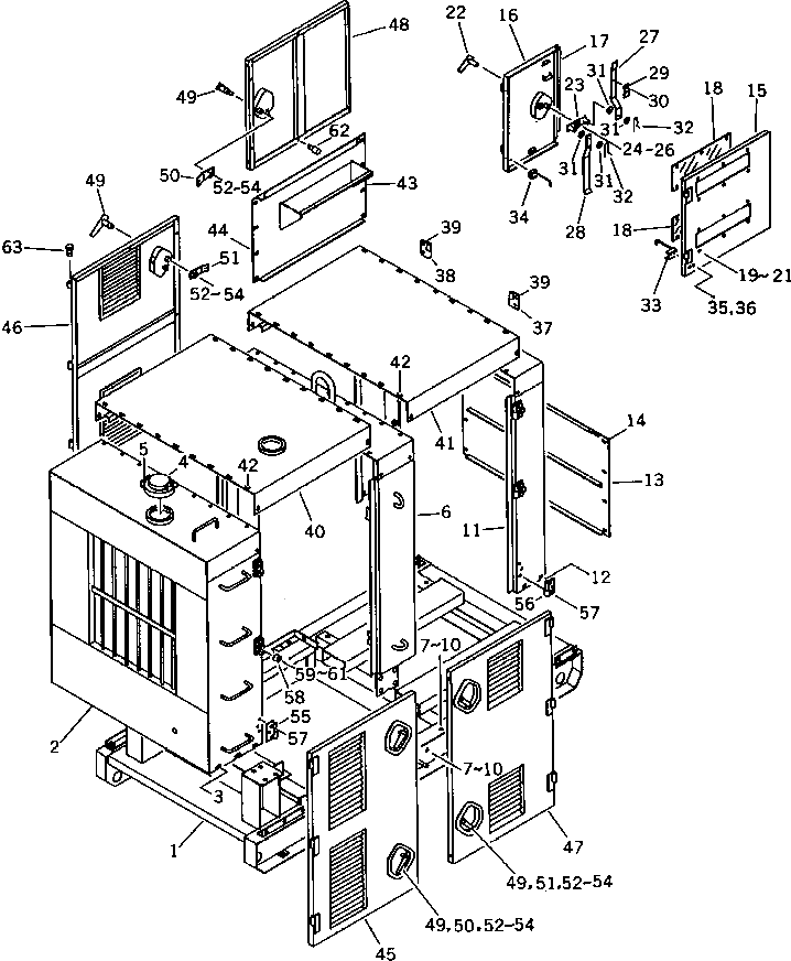 Болт DY00100-20040  Komatsu