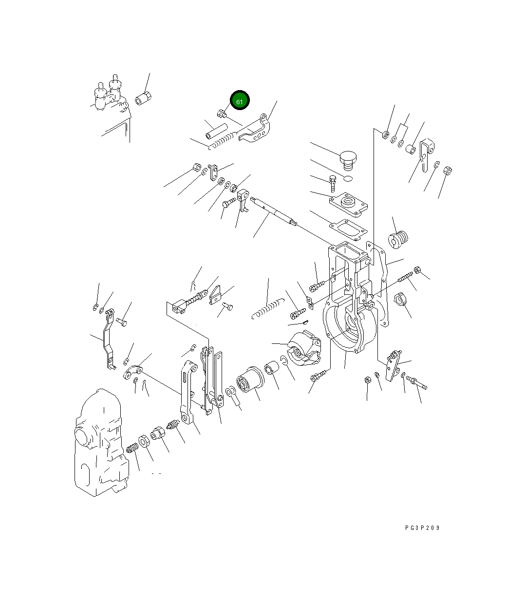 Болт DK159248-0200 Komatsu