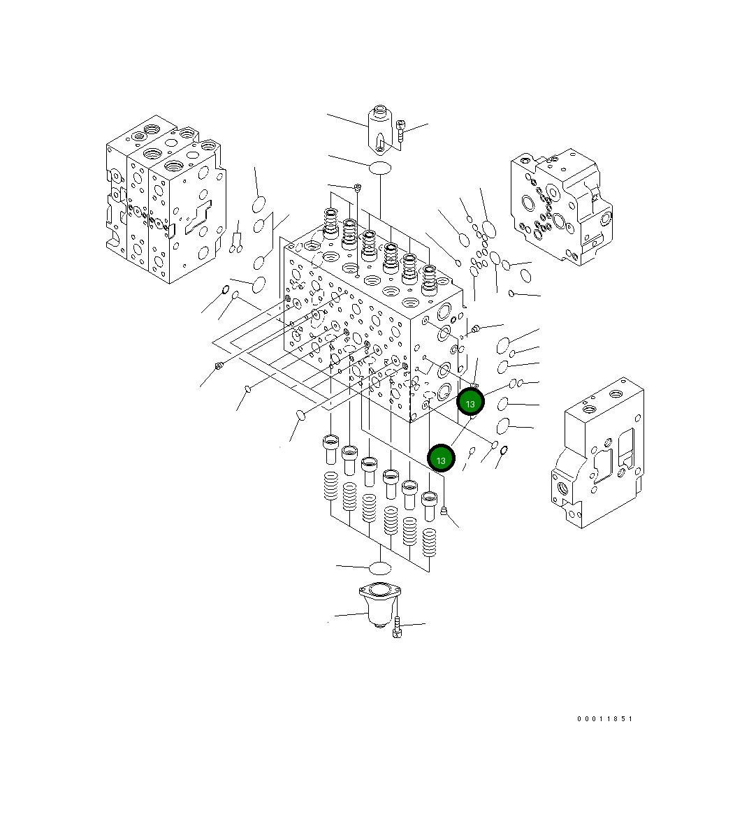 Кольцо уплотнительное (O-Ring) 723-11-18150 Komatsu