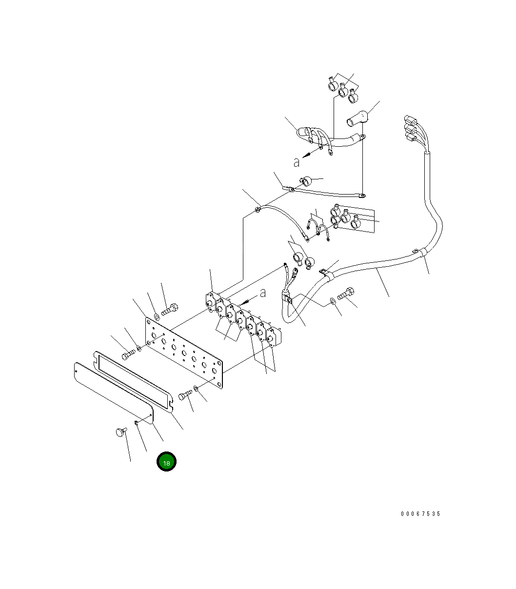 Крышка 198-06-71120 Komatsu