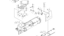 Крышка 198-54-78250 Komatsu