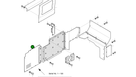 Крышка 2621-3454A Komatsu