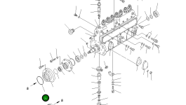 Кольцо уплотнительное (O-Ring) DK016511-2010 Komatsu