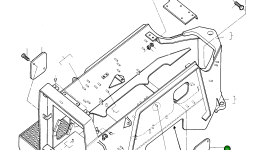 Крышка 3080344M1 Komatsu