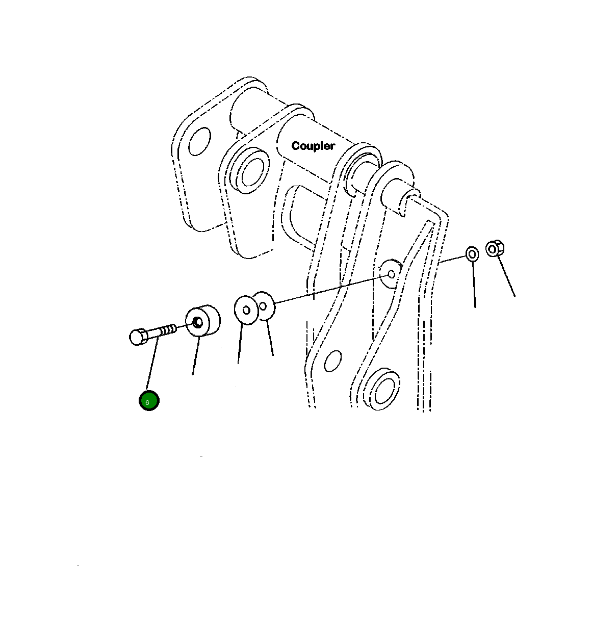 Болт 271727 Komatsu