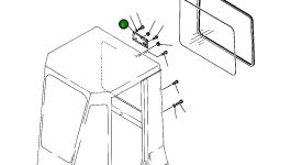Крышка 419-926-1210 Komatsu