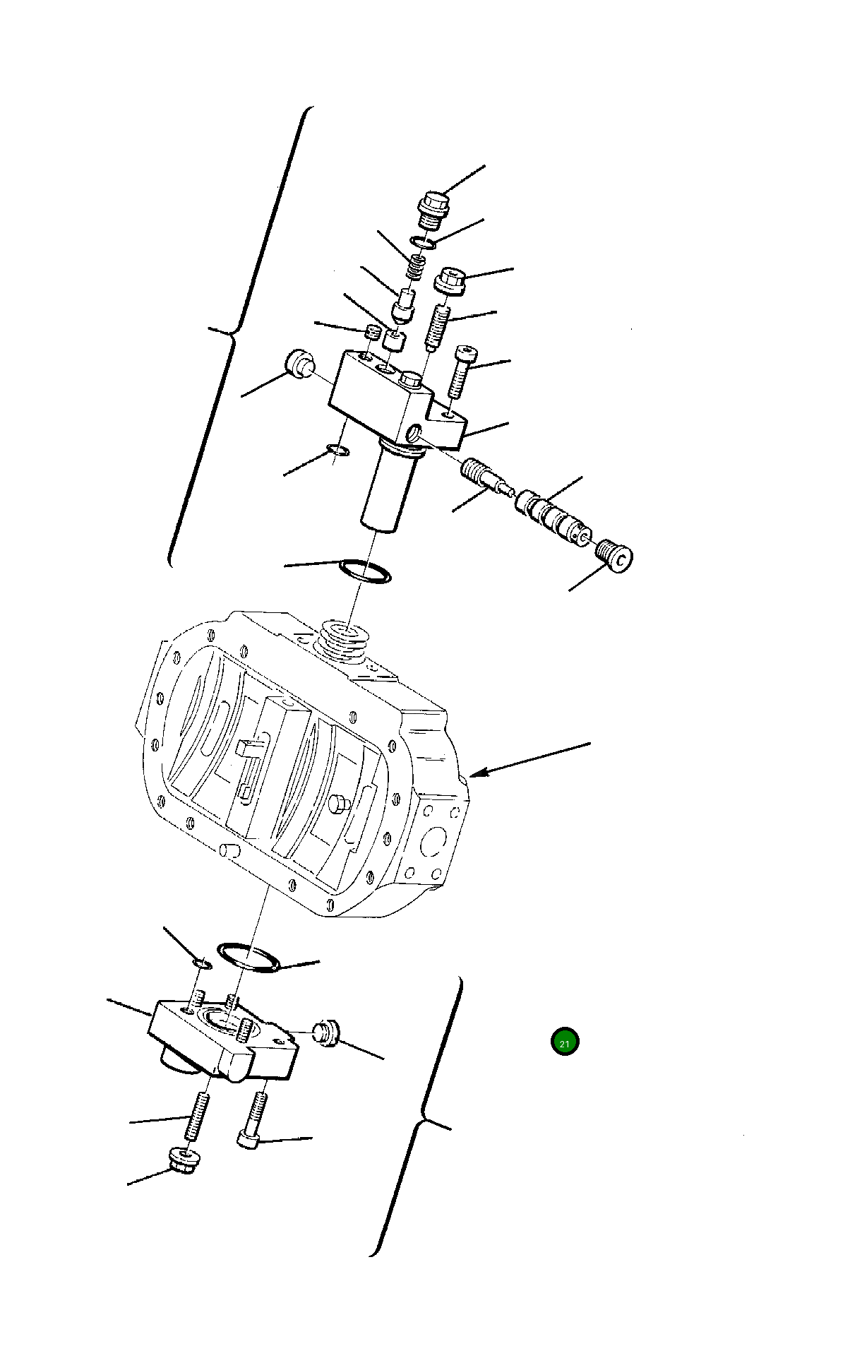 Кольцо уплотнительное (O-Ring) 21D-60-12240  Komatsu