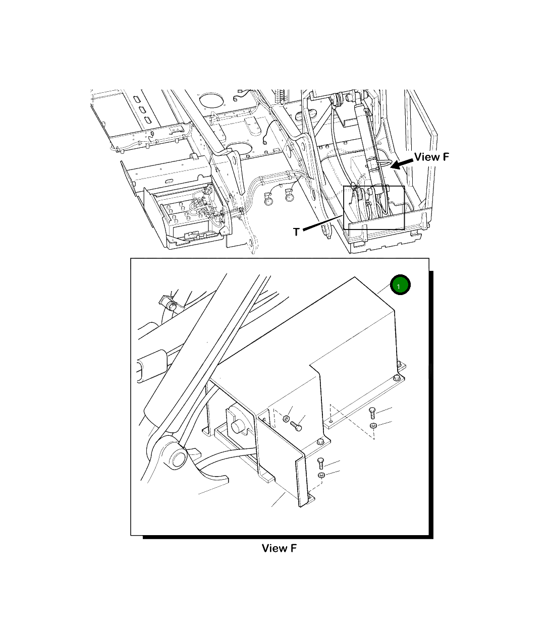 Крышка 207-54-A1910 Komatsu