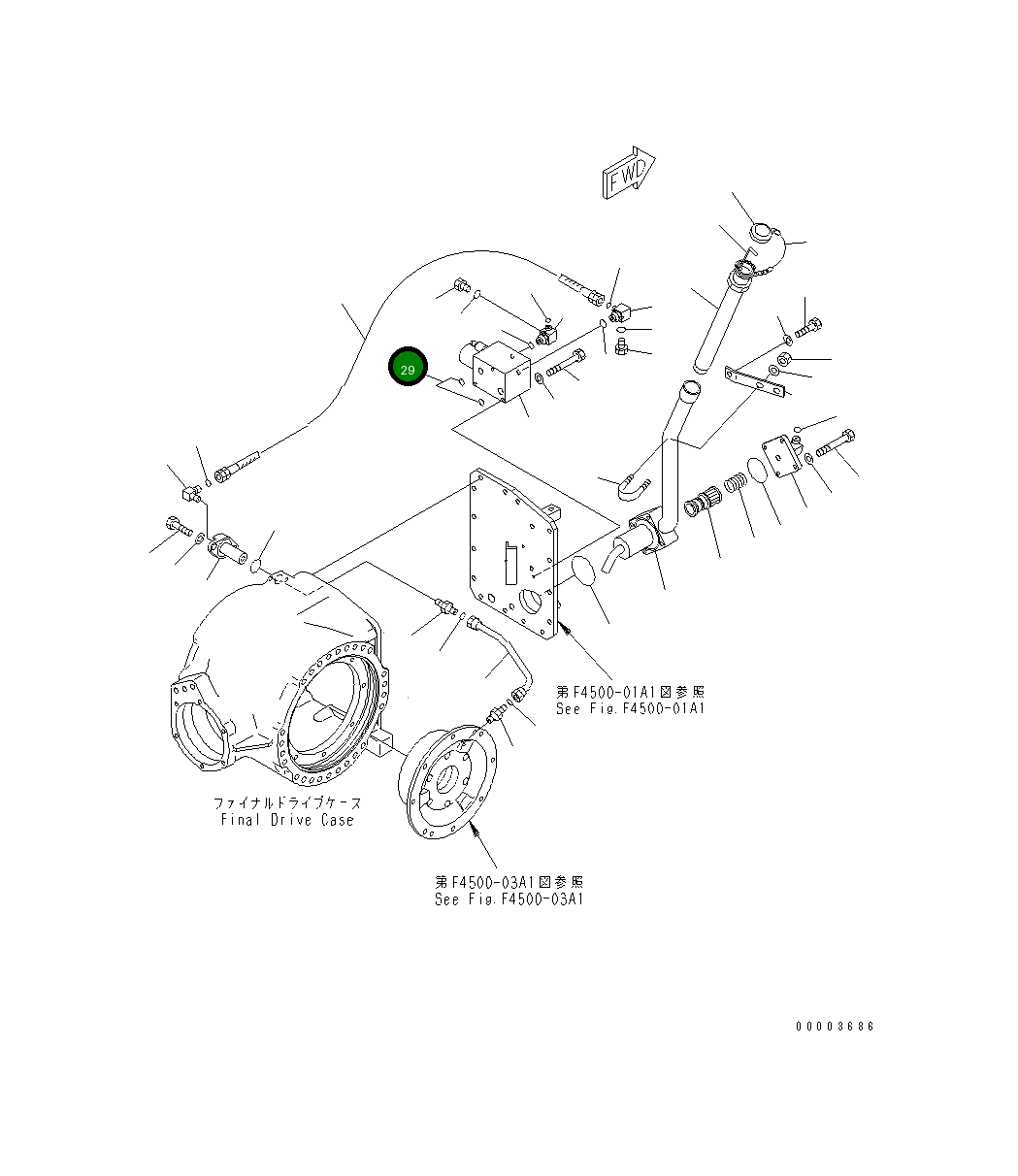 Кольцо уплотнительное (O-Ring) 419-43-27670 Komatsu