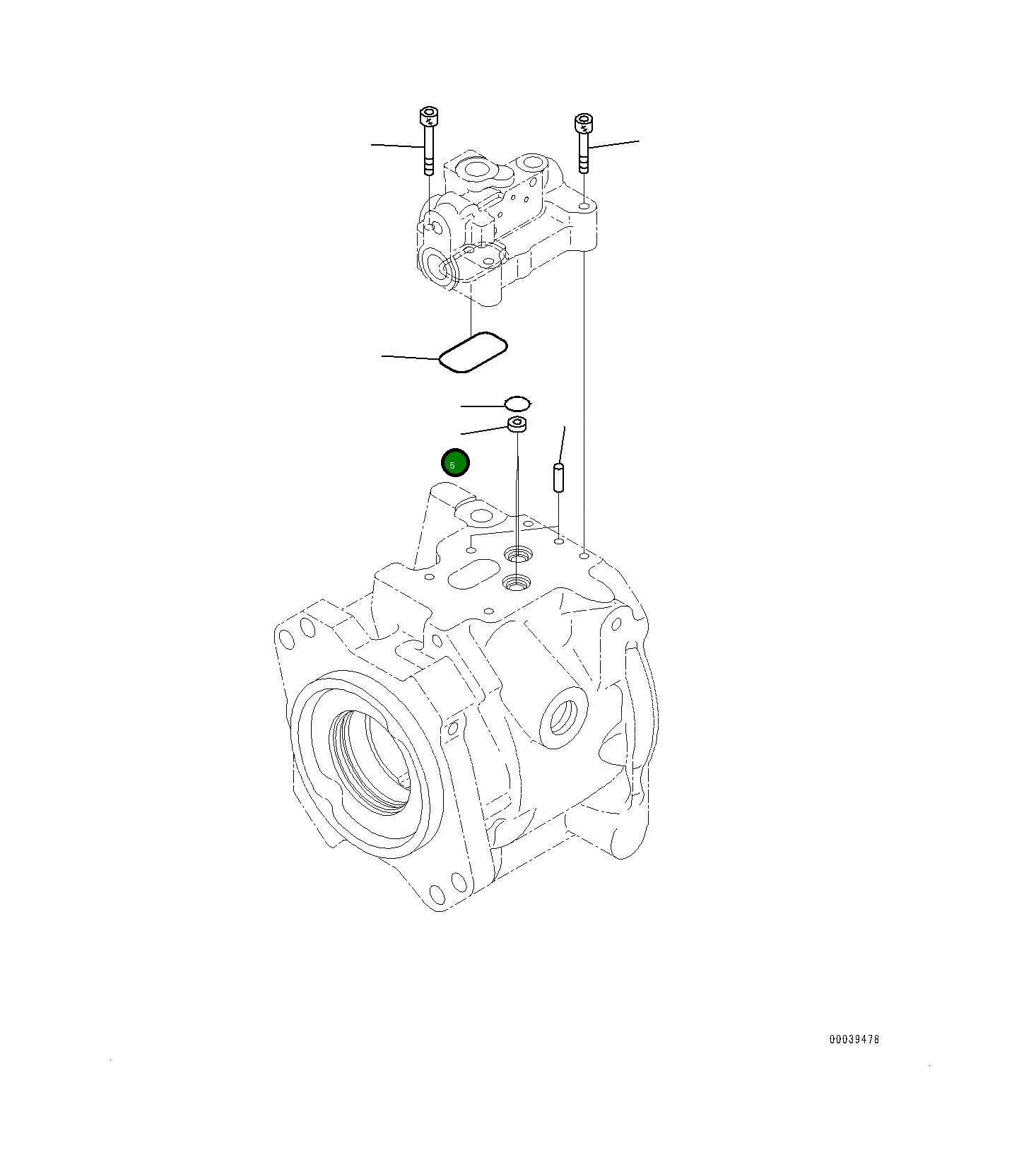 Кольцо уплотнительное (O-Ring) 07000-B2014  Komatsu