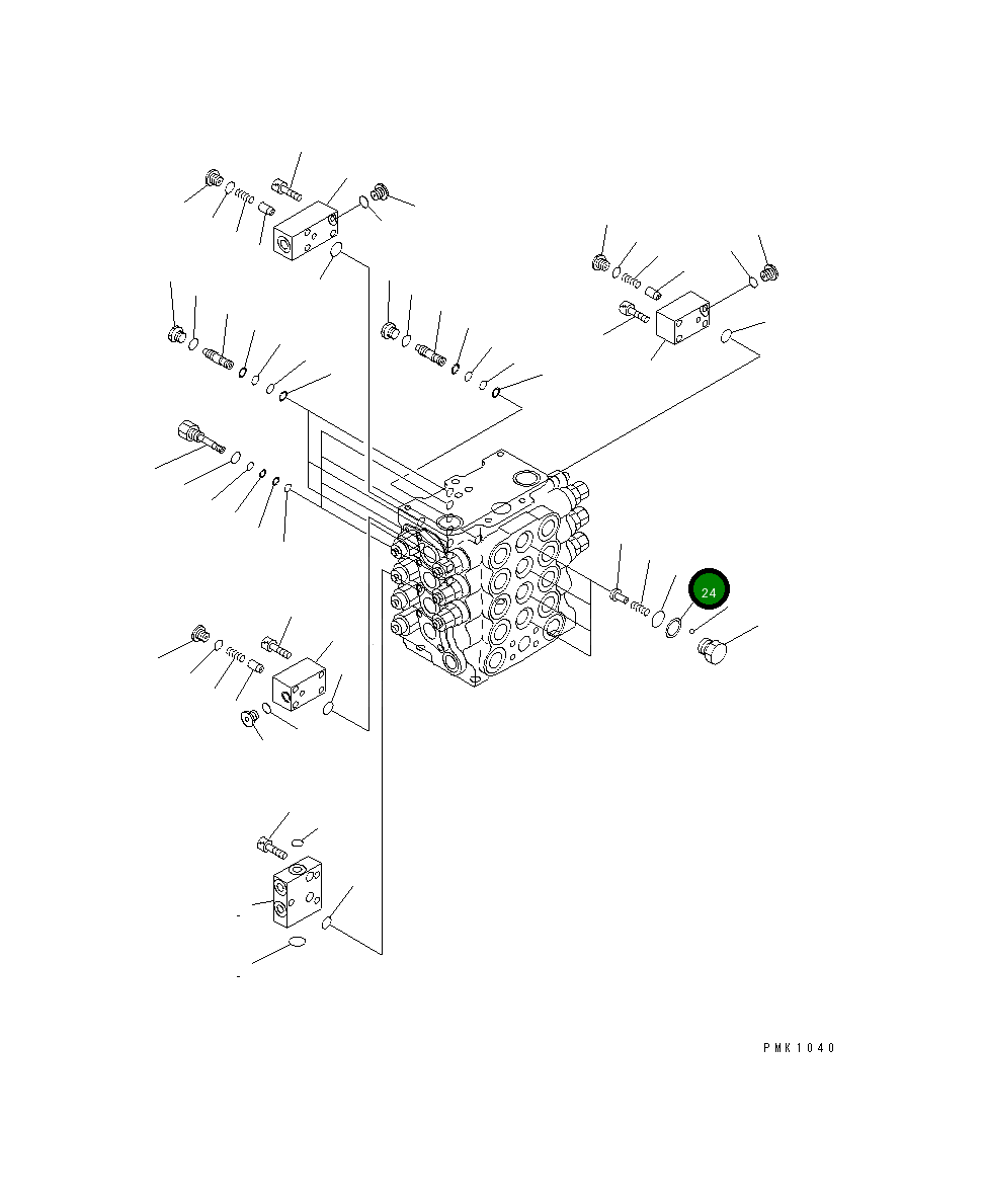 Кольцо уплотнительное (O-Ring) TM8202-018 Komatsu