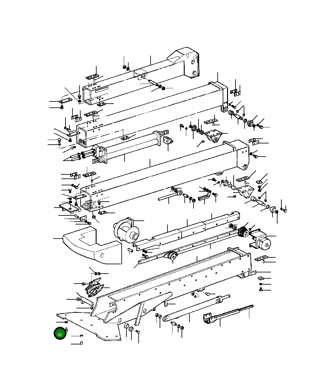 Болт 67 938  Komatsu