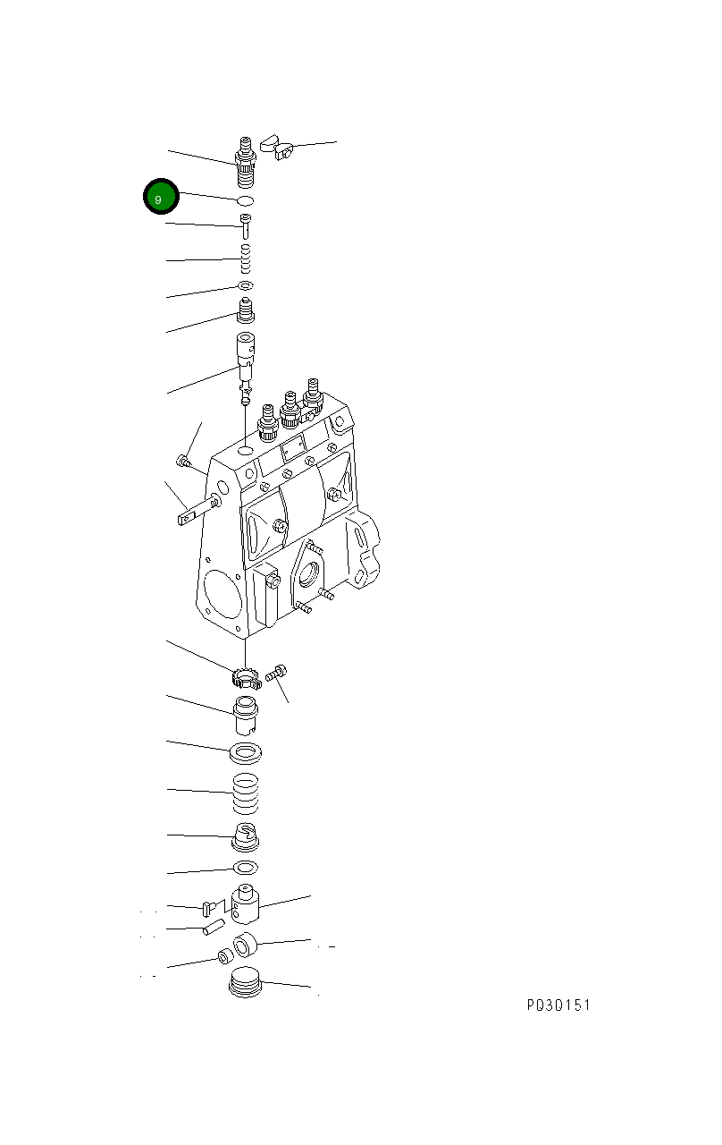 Кольцо уплотнительное (O-Ring) YMX0296320030 Komatsu