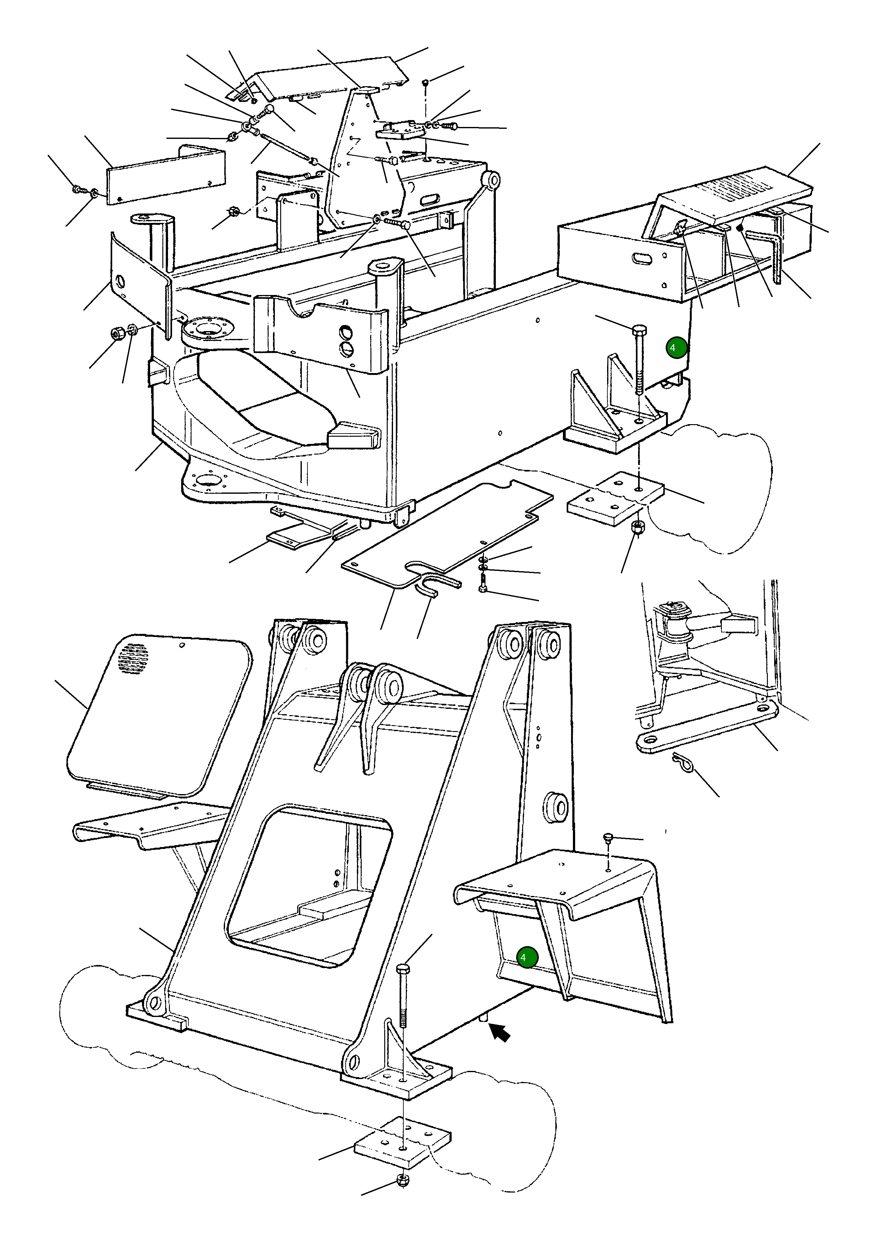 Болт 801014268 Komatsu