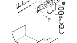Кольцо уплотнительное (O-Ring) 1259 135 H1 Komatsu
