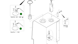 Крышка 2473-1084E Komatsu
