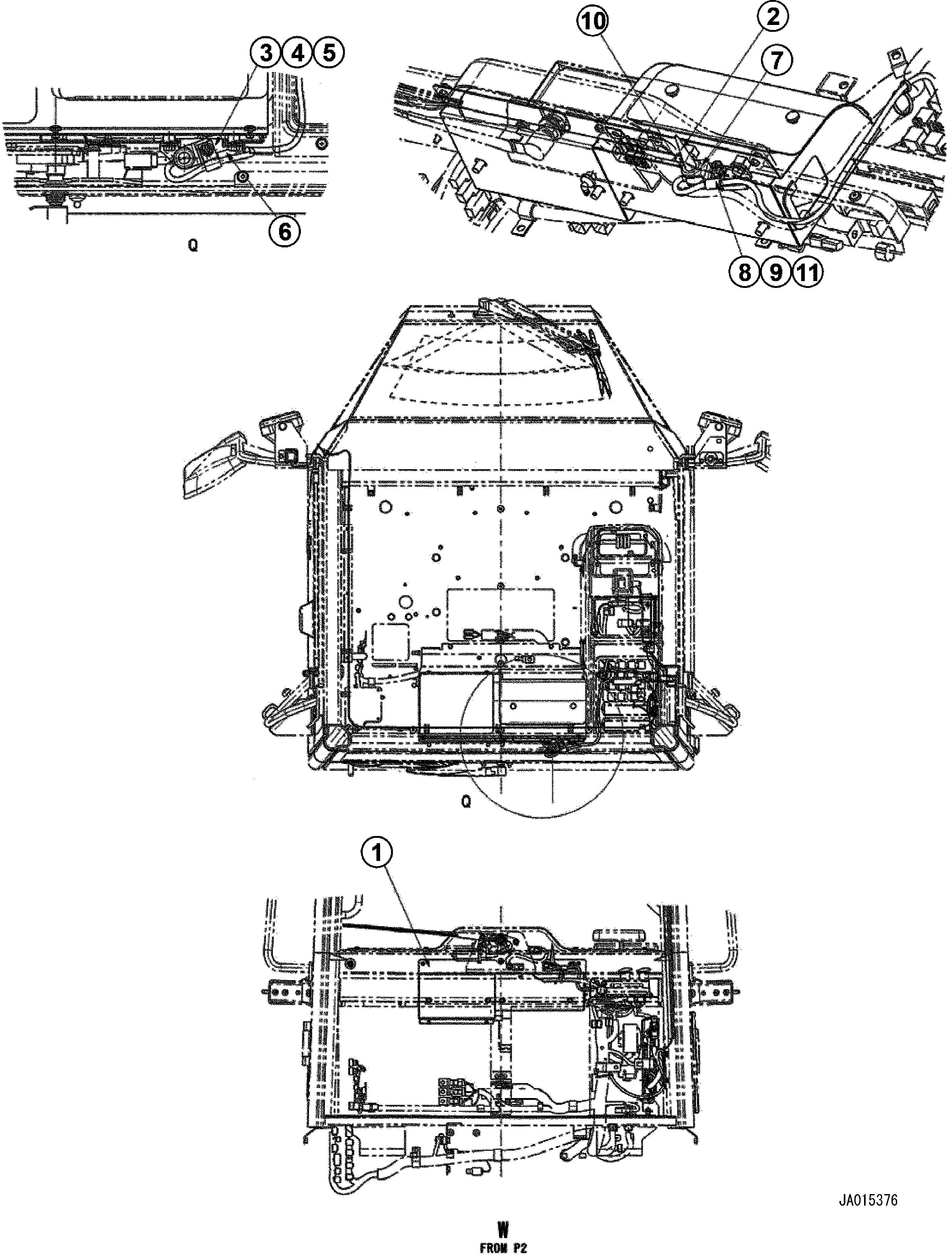 Болт 419-54-34471  Komatsu