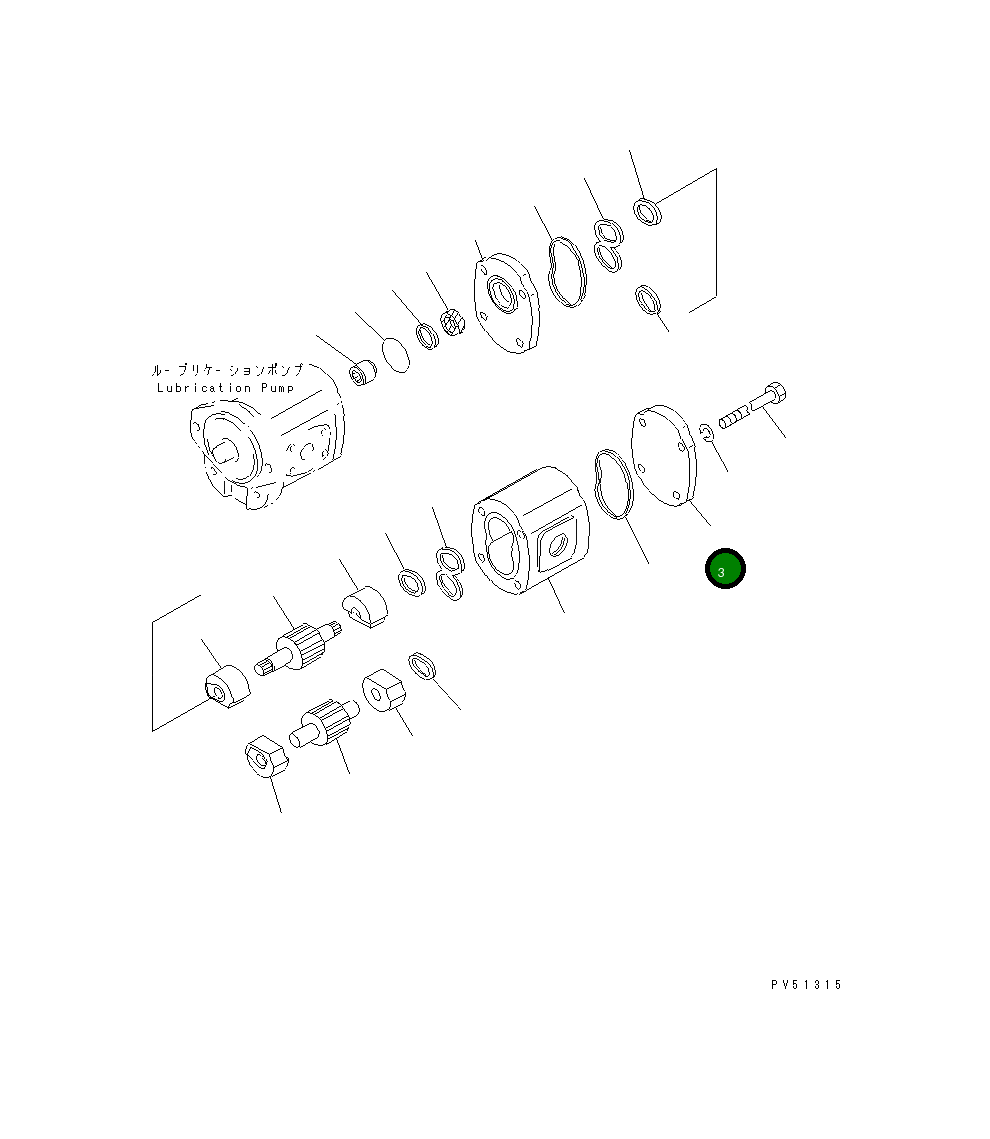 Крышка 262-60-21630 Komatsu