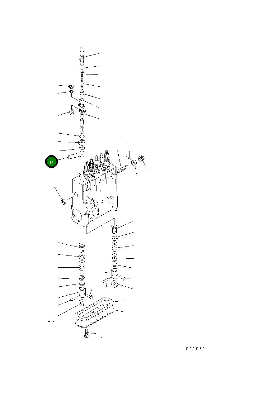 Кольцо уплотнительное (O-Ring) DK139715-0000 Komatsu