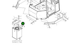 Крышка 418-54-34385 Komatsu