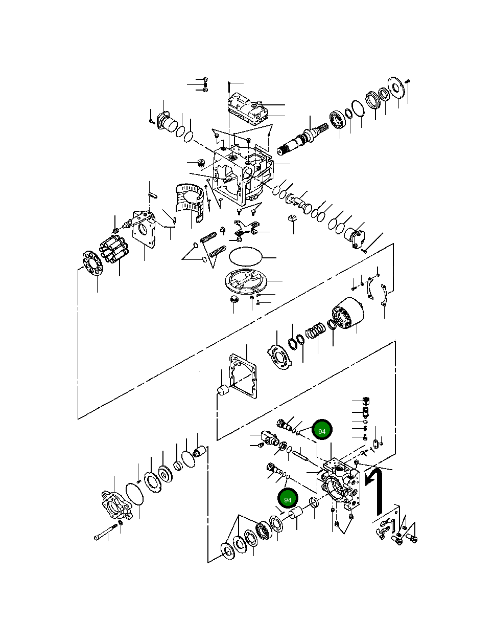 Кольцо уплотнительное (O-Ring) 1431 657 H1 Komatsu