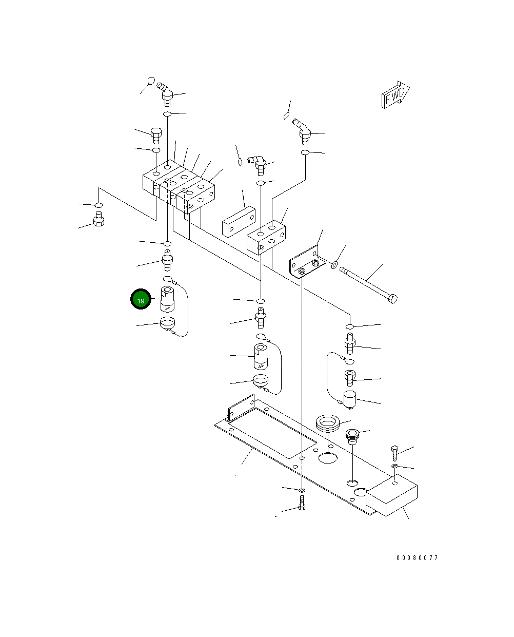 Кольцо уплотнительное (O-Ring) 8221-78-1330 Komatsu