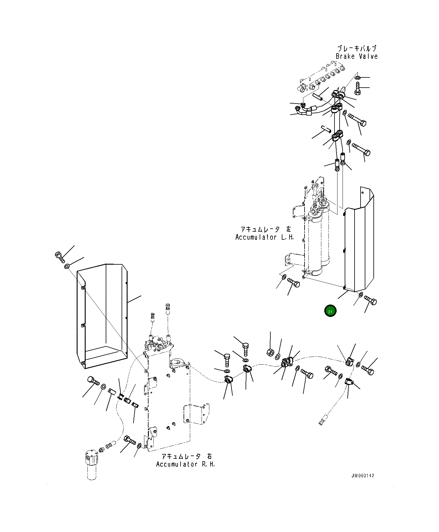 Крышка 561-43-84422 Komatsu