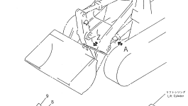 Замок 142-70-11750 Komatsu