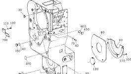Кольцо уплотнительное (O-Ring) BW052580  Komatsu