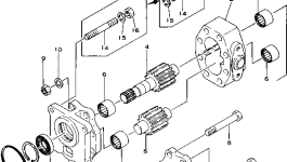 Шестерня 07433-71051 Komatsu
