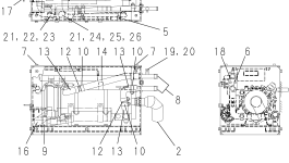 Кольцо уплотнительное (O-Ring) MK010 013 Komatsu