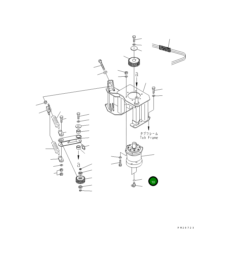 Кольцо уплотнительное (O-Ring) 07000-B3022 Komatsu