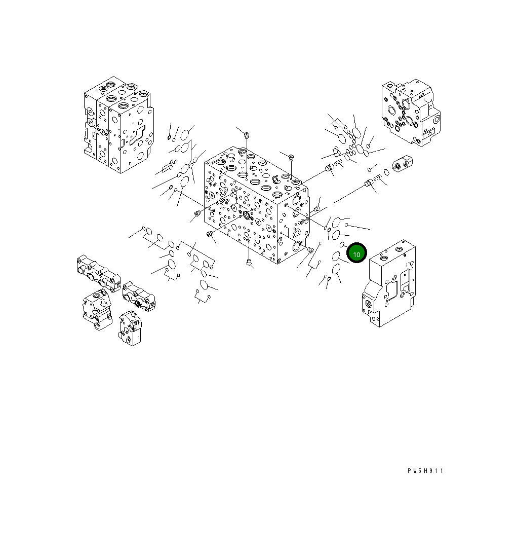 Кольцо уплотнительное (O-Ring) 723-40-92160 Komatsu