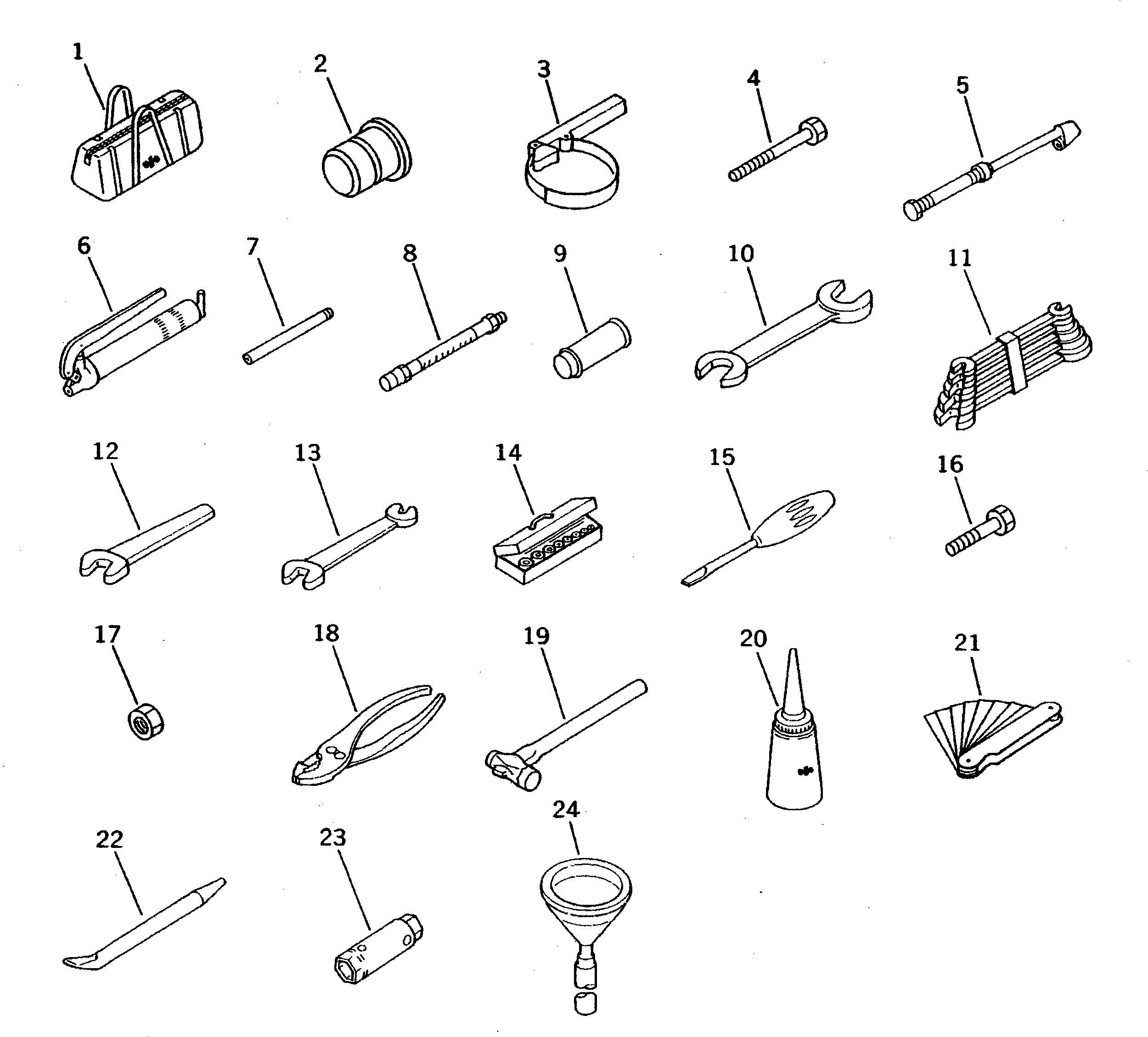 Болт 235-70-15470 Komatsu