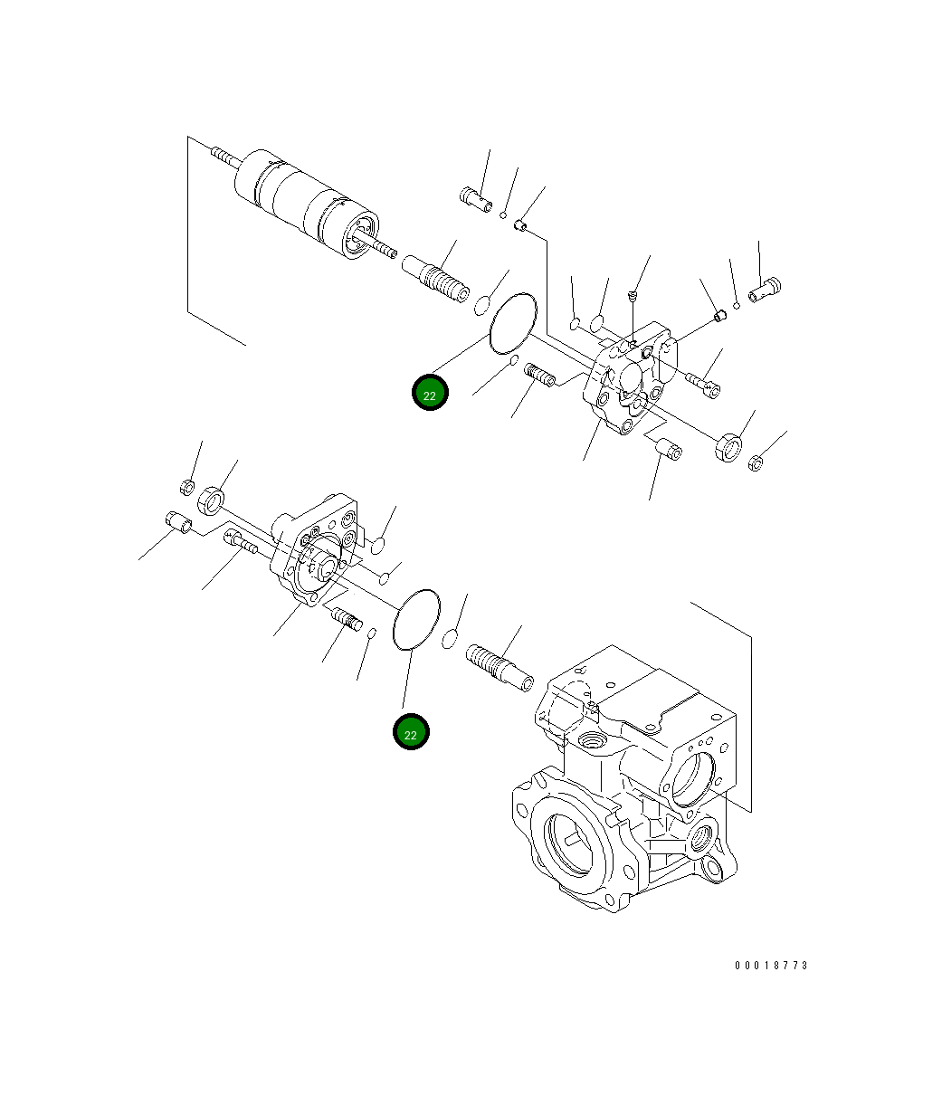 Кольцо уплотнительное (O-Ring) 07000-B2075 Komatsu