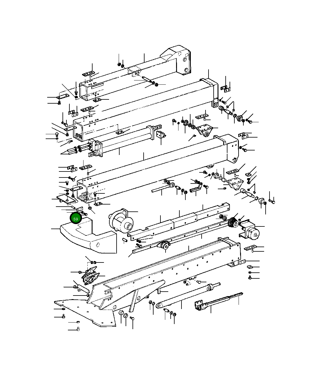 Болт 55 483 Komatsu