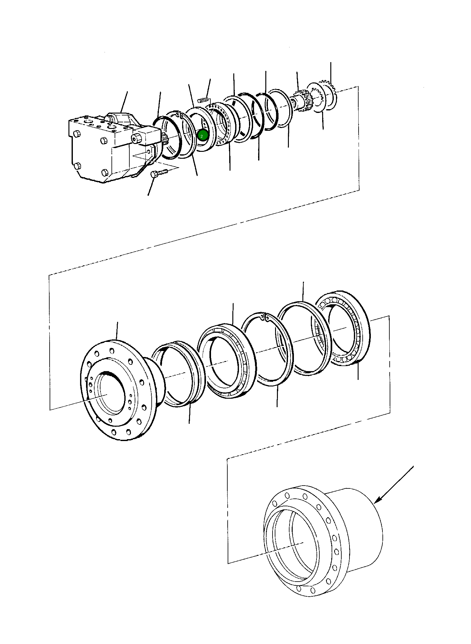 Кольцо уплотнительное (O-Ring) 21D-09-69240 Komatsu