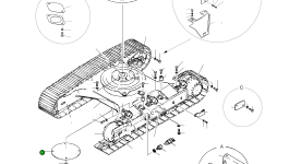 Крышка 2621-1704 Komatsu