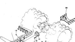 Кронштейн 256-85-12160 Komatsu