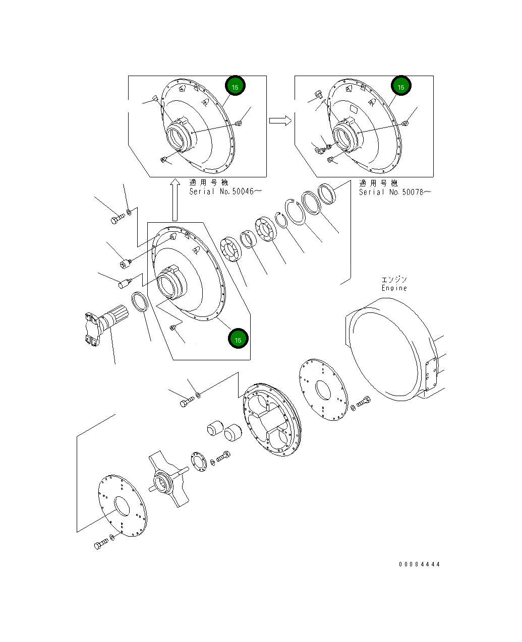 Крышка 42C-12-11113 Komatsu