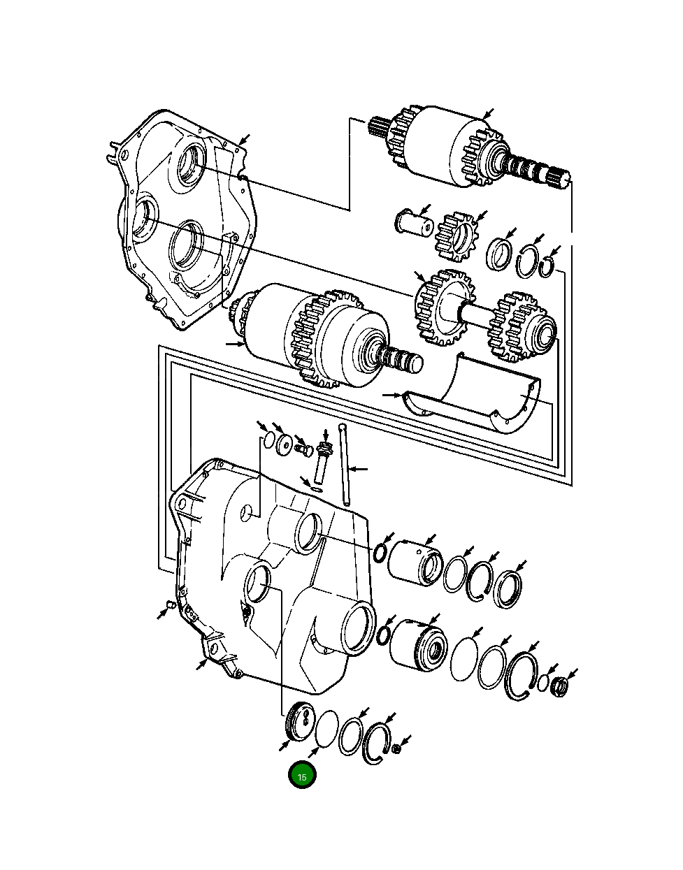 Кольцо уплотнительное (O-Ring) 354 836 R1 Komatsu