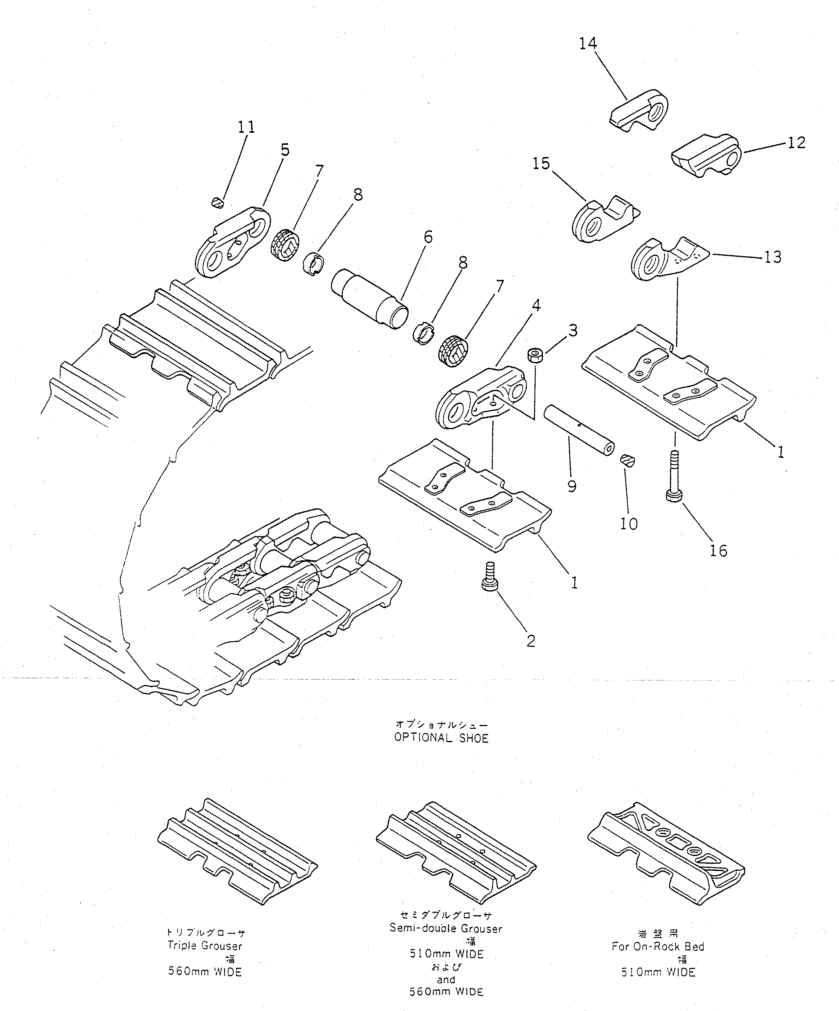 Болт 154-32-21280 Komatsu