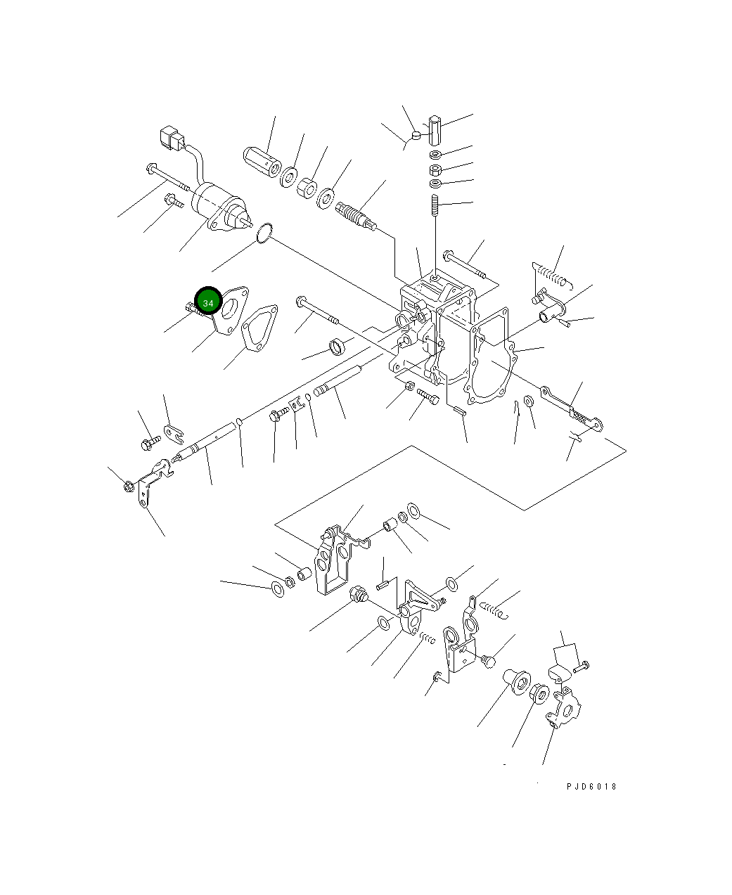 Кольцо уплотнительное (O-Ring) 453-709 Komatsu