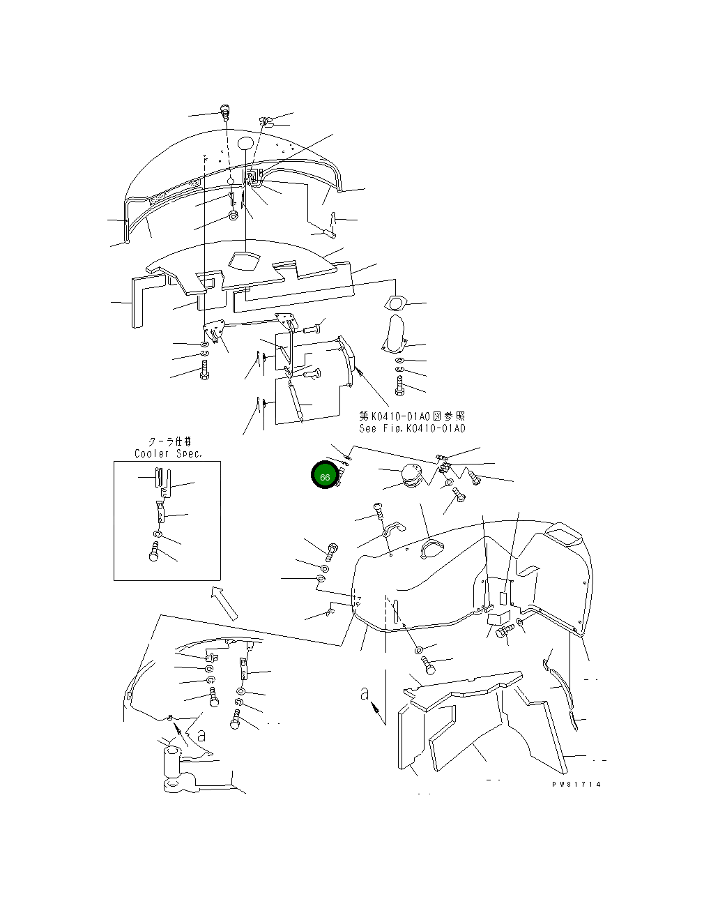 Болт YM26116-060122 Komatsu