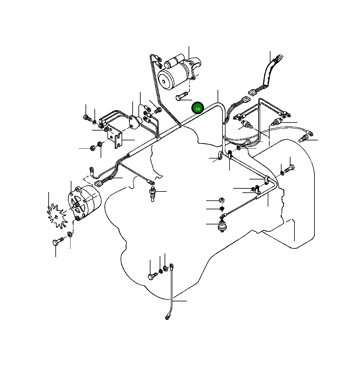 Болт 30 976 R1 Komatsu