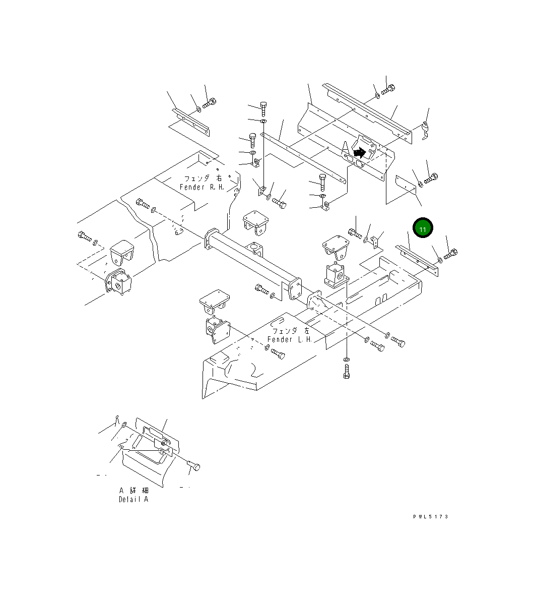 Крышка 154-54-41360 Komatsu