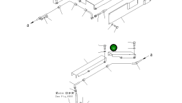Крышка 262-60-79660 Komatsu