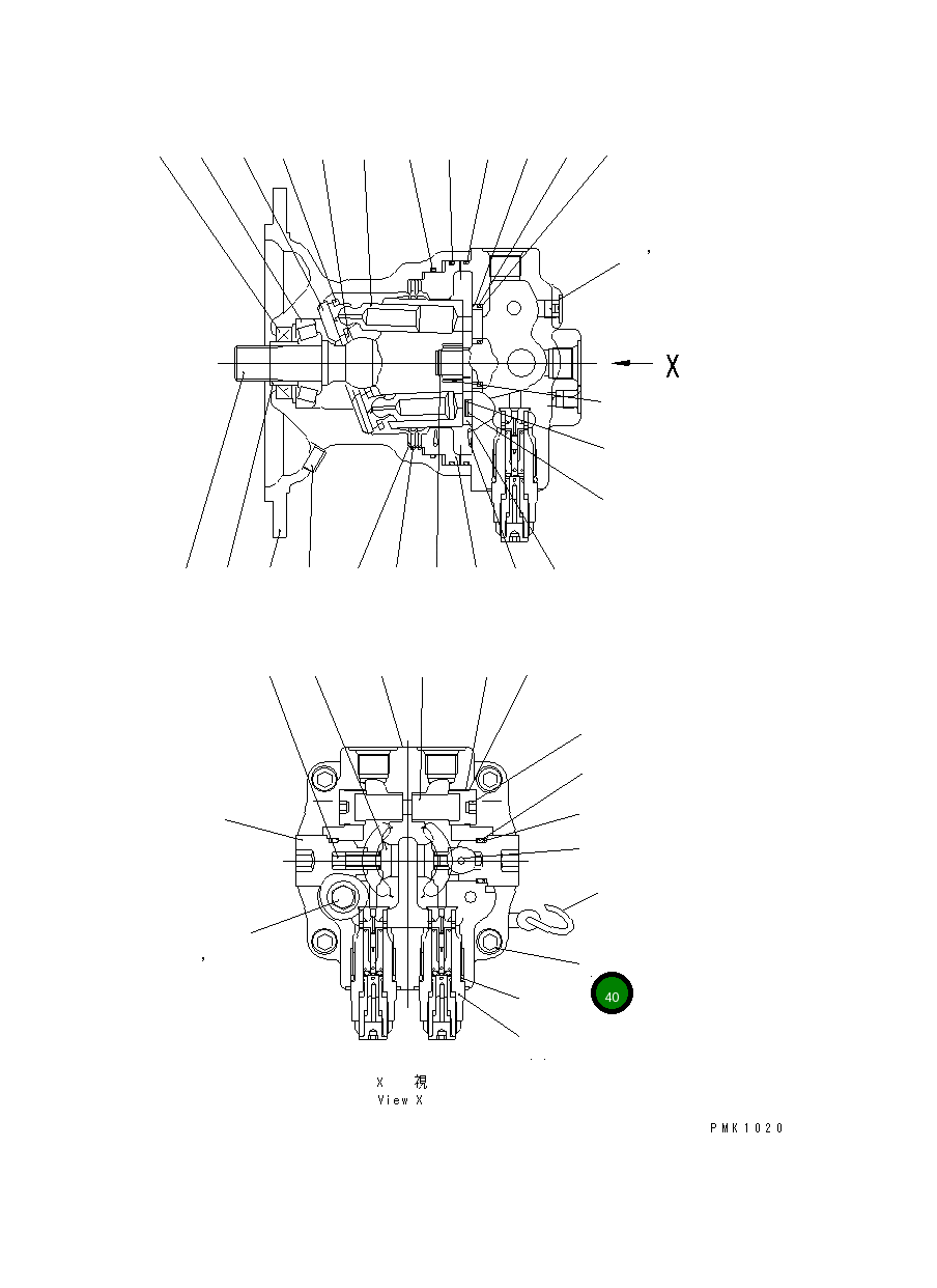 Болт TM8072-121 Komatsu