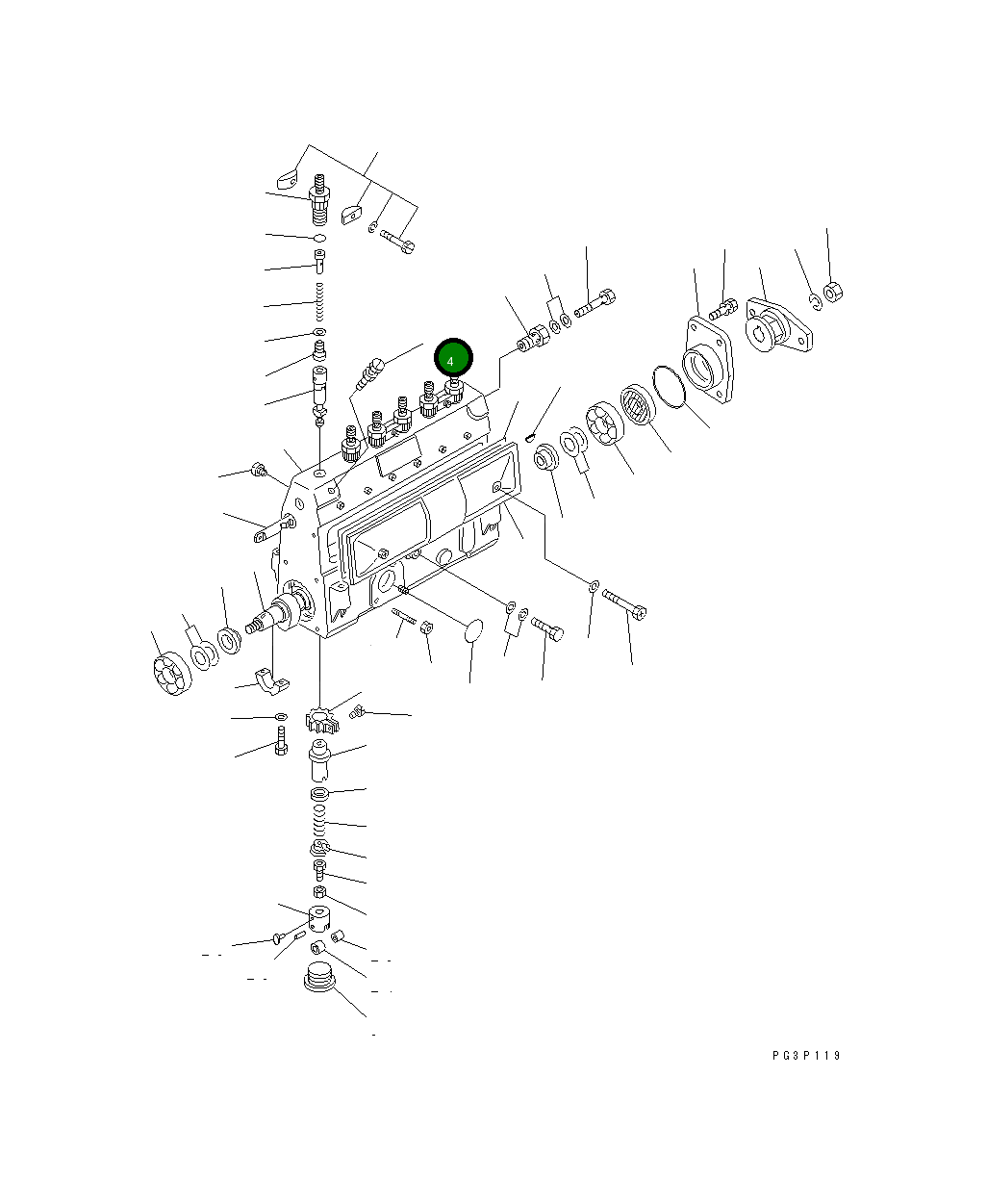 Болт DK131420-0420  Komatsu